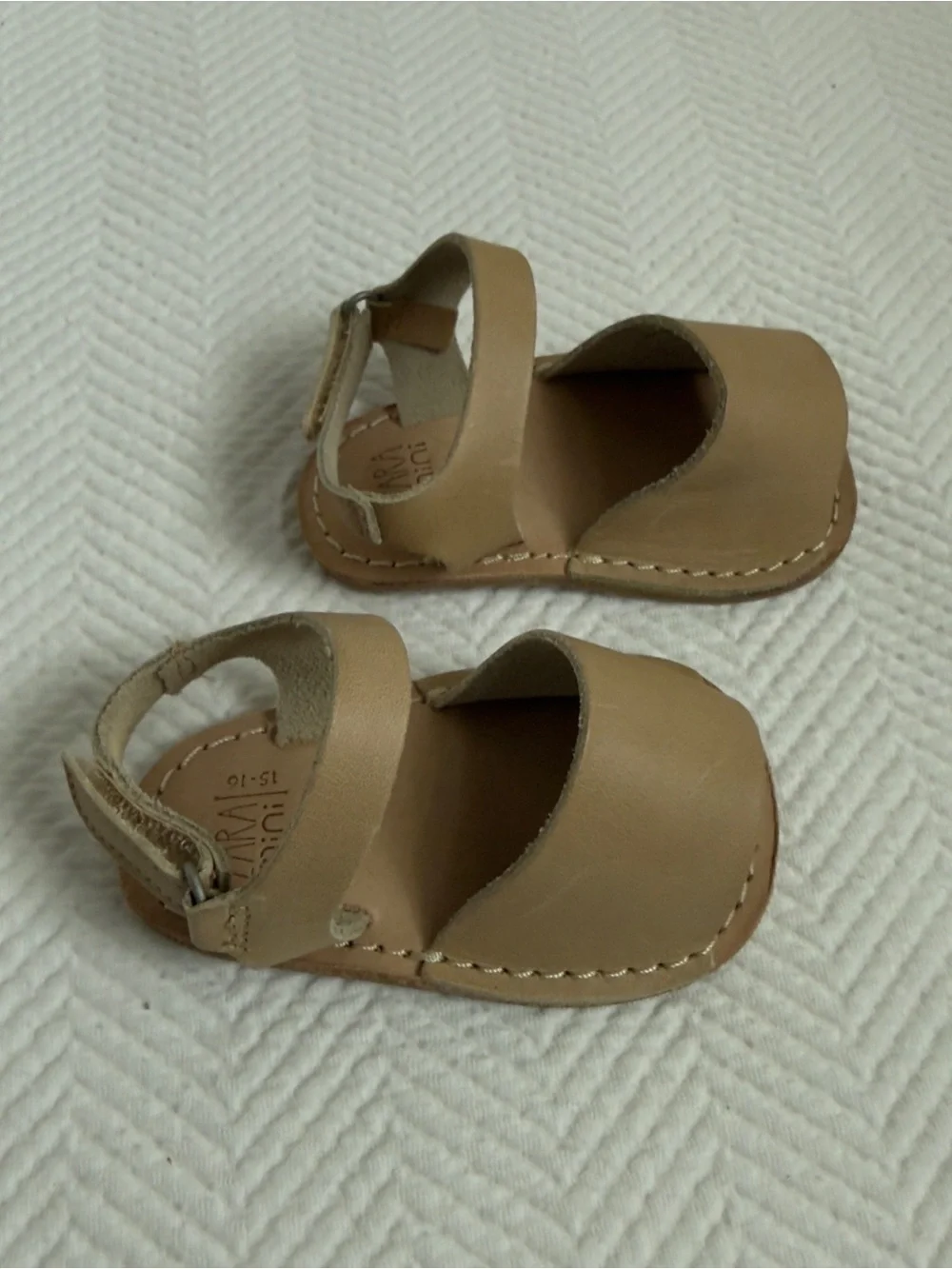 NWT Zara Baby Sandals, Size 3-6 Months